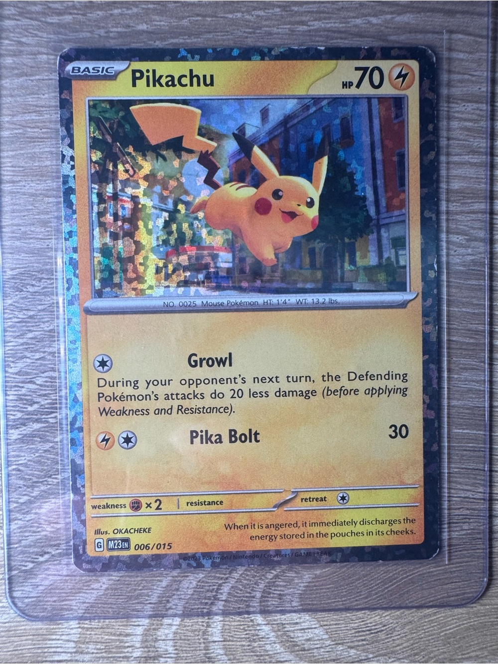 Pikachu #6 - Holo - Pokemon McDonalds 2023